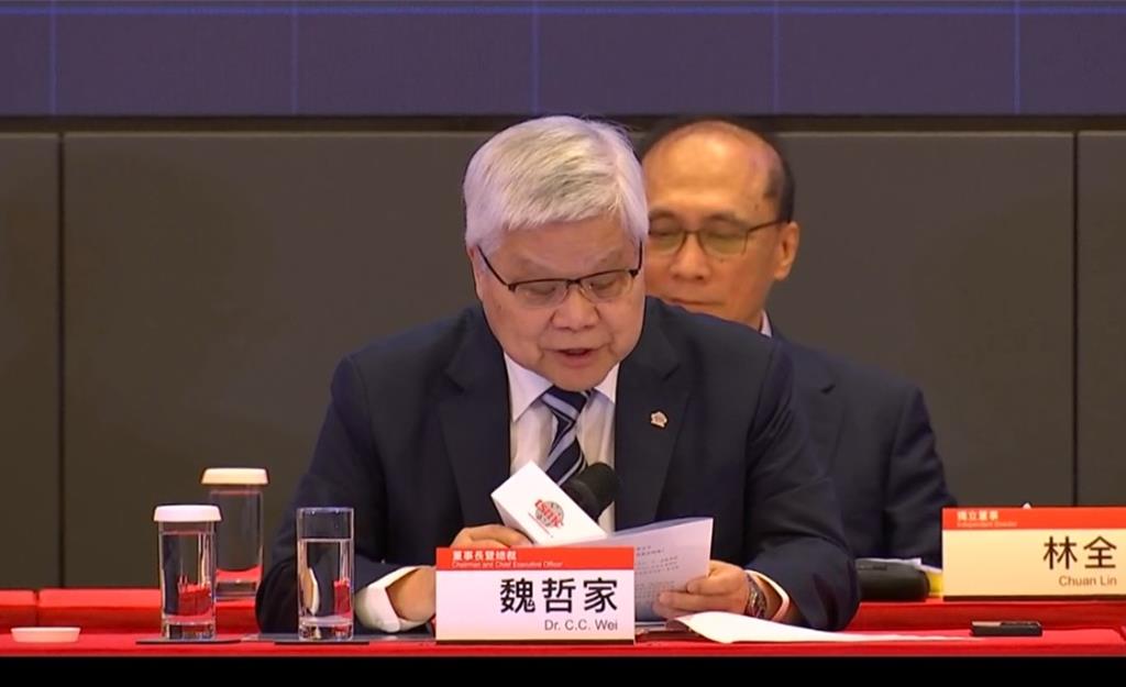 股價一年漲逾1.5倍 魏哲家喊話：未來幾年成長深具信心